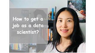 How to get a job as a data scientist/bioinformatician