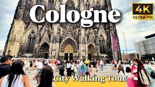 4K Ultra HD Walking Tour in Cologne | Cologne City Guide, Historical Sites, and Best Attractions