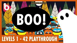 BOO! A Cute Halloween Themed Puzzle Game | Levels 1 - 42 Walkthrough