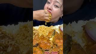 Fish Curry With Rice Mukbang