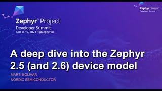 A deep dive into the Zephyr 2.5 device model