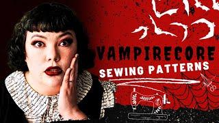 Sewing Patterns for the Vampire Core Aesthetic | SIZE INCLUSIVE