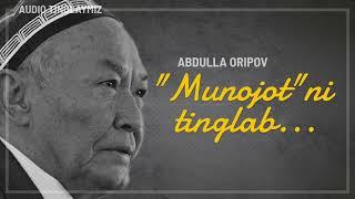 "Munojot"ni tinglab... // Abdulla Oripov