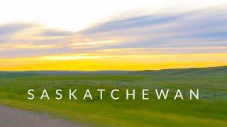 SASKATCHEWAN 4K - Road Trip Through Beautiful Canadian Prairies