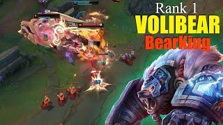 Rank 1 Volibear vs Warwick - Master Elo -  BearKing or Xiong Wang Volibear