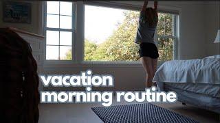 vacation morning routine on cape cod | vlog style