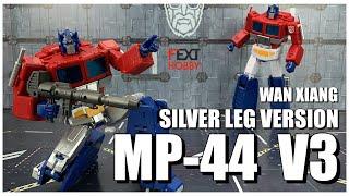 Wan Xiang KO MP44 3.0 Optimus Prime Silver Paint version Review