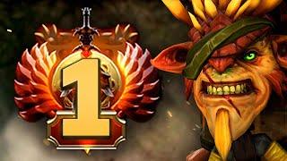 Топ 1 ранг разносит на Бристлбеке! - Bristleback 7.37 DOTA 2