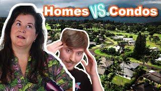 Comparing Homes and Condos on Kauai