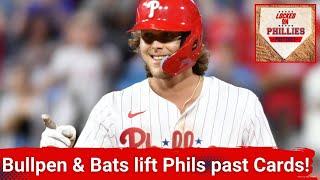 POSTCAST: Bohm, Harper & Bullpen help Philadelphia Phillies beat the Cardinals 6-1! Suarez Hurt!