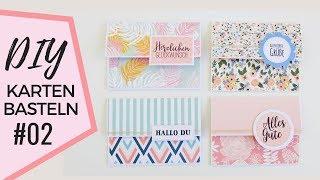 Karten selber basteln - DIY - Cards - Bastelanleitung - Basteln - Tutorial