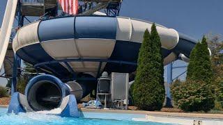 bowl slide at SomerSplash Water Park (July 14th, 2024)