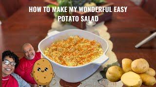 How To Make My Wonderful Potato Salad #goodeats #easypeazy #EricandTeresa