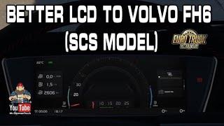 [ETS2 v1.53] Better LCD TO FH6 + Black GPS + Blind Sensor v1.1F