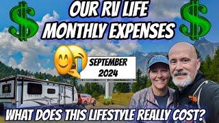 The Real Cost of Full-Time RV Living and Travel in 2024 | September 2024 Expenses Revealed