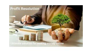 Uncover the Secret to Making Money Online - ProfitResolution is Here!