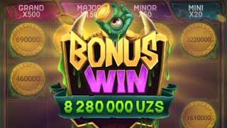 2 ta SLOT GAME va PUL 10 . BONUSLAR va SCATTERLAR #1xgames #slot  #1xbet