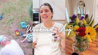 Life with a toddler + 35 Weeks pregnant, Staying motivated | Weekend Day In The Life Vlog