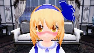 【VR 360 4K 3D】旧作のアリスとキスをするVR ~A virtual kiss with Young Alice~