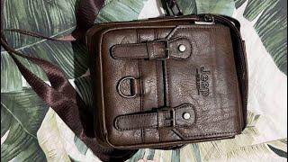 8 Кожаные мужские сумки с Алиэкспресс Leather Men's Bags Aliexpress Крутые сумки из Китая Топ 2022