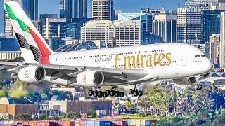 40 HEAVY Aircraft TAKEOFFS and LANDINGS | Sydney Airport Plane Spotting Australia [SYD/YSSY]