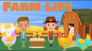 Adventurous Farm Life | Summer vacation at grandma's farm | Stories For Kids | Story For Preschool