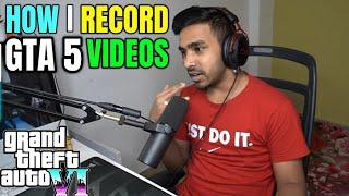 HOW TECHNO GAMERZ RECORD GTA 5 VIDEO | TECHNO GAMERZ GTA 5 VIDEO | UJJWAL GAMING | UJJWAL CHAURASIA