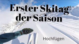 Erster Skitag 24/25 Hochfügen! 15.09.24 (Insta 360 x4)