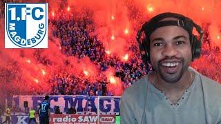 AMERICAN REACTS TO 1.FC MAGDEBURG ULTRAS - BEST MOMENTS