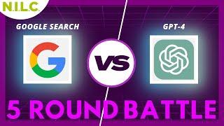 Google Search vs ChatGPT-4: Which is Best? (5 Round Battle)