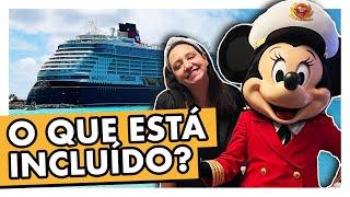 O QUE ESTÁ INCLUÍDO NOS CRUZEIROS DA DISNEY?