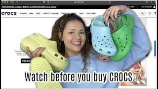 EVERYTHING YOU NEED TO KNOW ABOUT CROCS! CLASSIC, BAYA, PLATFORM &BAE CLOGS *FULL REVIEW+SIZE GUIDE*