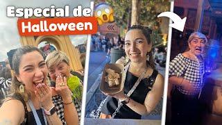 LLEVÉ a MI MAMÁ por PRIMERA VEZ a las HALLOWEEN HORROR NIGHTS y esta fue su reacción 