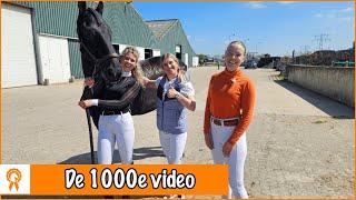 Britt, Esra en Benthe gaan samen op wedstrijd! | PaardenpraatTV