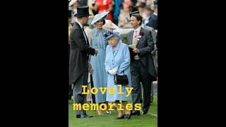Queen Elizabeth and the other Royals at Garden party #britishroyalfamily