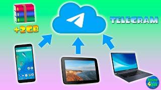  Cómo subir archivos de más de 2GB a Telegram tanto en Windows como en Android | Tecno4All