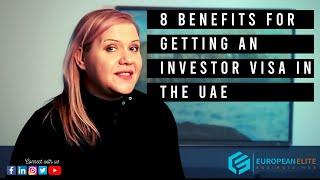 Investor visa in UAE | 8 benefits  | UAE citizenship |#askmersiha