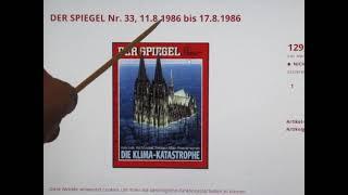 Der EUROPA schwächen sollende KLIMABETRUG begann am 11.08.1986 - hier das Horoskop dazu.