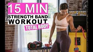 RESISTANCE BAND Workout - Total Body Calorie Burning HIIT