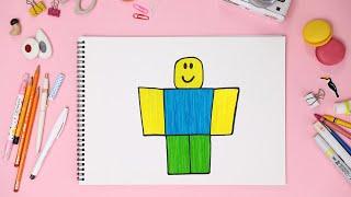 Learn How to Draw Roblox Noob Step-by-Step: Easy and Fun Tutorial for Kids and Beginners!
