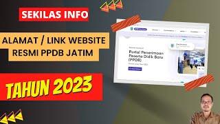 Link PPDB Jatim 2023