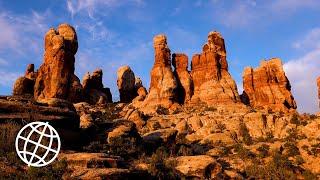 The Maze: Canyonlands National Park, Utah, USA  [Amazing Places 4K]