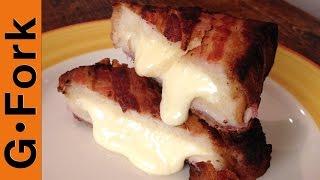 Bacon Wrapped Grilled Cheese Recipe - GardenFork