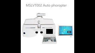 Medsinglong Professional medical MSLVT002 Auto phoropter device operation