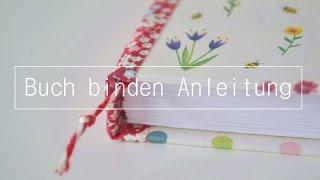 Grundtechnik Fadenbindung | Buch binden Anleitung für Anfänger DIY