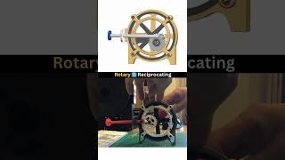 Useful Mechanism ️ Rotary to Reciprocate Motion  #cad #mechanism #engineering #mecha #solidworks