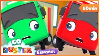 ¡La pintura sale mal para Buster! |  1 HORA de Go Buster en Español  Dibujos para niños