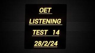 Oet listening test | Melissa Gordon | Mike Royce patient#oetnursing#doctors #oet #oetlistening