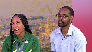 Thea LaFond on making Olympic history for Dominica | NBC4 Washington