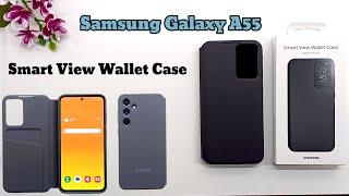 Samsung Galaxy A55 Smart View Wallet Case